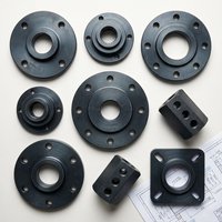 Bride et coupleur en acier au carbone 4140 usinés sur mesure par CNC pour équipement industriel avec tolérance de ±0,01 mm, conformes à la norme IATF 16949
