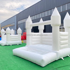 Đám cưới Bouncer trắng hồng <span class=keywords><strong>Inflatable</strong></span> nhà bị trả lại với bóng Pit hồ bơi <span class=keywords><strong>Inflatable</strong></span> lâu đài bouncy - Product Image 5