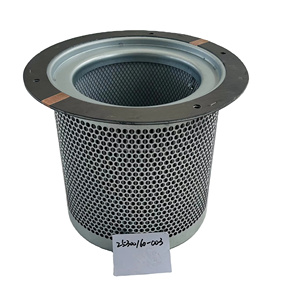 Filtro Separador de Aceite para Compresor de Tornillo Industrial Tipo Cilindro, Nuevo, de Fábrica Mengma Industrial Air Compressors, 25300160-003, Color Plateado - Product Image 5