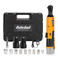 Moteur industriel 12V sans balais Batterie au lithium Clé à cliquet électrique rechargeable Tête à 90 degrés 1/2 Drive 1000N Max Torque
