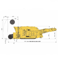 Système de refroidissement par pulvérisation d'eau pour foreuse rotative EJM280 avec pompe et moteur pour l'exploitation minière du charbon