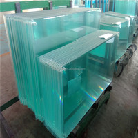 Panneau mural de porte coulissante en verre thermique trempé transparent sur mesure 4mm 5mm 6mm 8mm 10mm 12mm 15mm 19mm - Prix