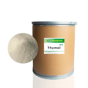 Bột Thymol Số Lượng Lớn, Bột Thyme CAS 89-83-8 Bán Buôn, Phụ Gia Thức Ăn Thymol