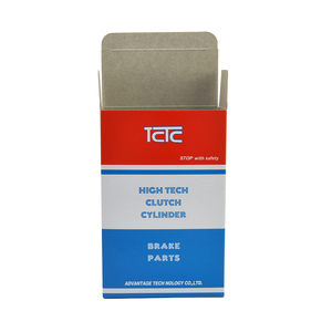 Emballage de pièces d'auto de <span class=keywords><strong>voiture</strong></span> de matériaux recyclés personnalisés Boîtes en carton en papier à deux extrémités pour cylindre d'embrayage - Product Image 4