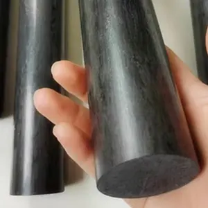 3k Weave Pultruded Carbon Fiber Solid Rod Carbon Fiber Bar Carbon Fiber Square Stick For Kite Torys
