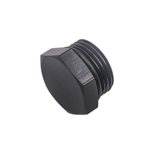 Hoso Racing Fuel Filter <b>Plugs</b> AN4 AN6 AN8 AN10 AN12 External Thread With O-Rings Aluminum Alloy - Product Image 4