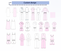 Ensemble de pyjamas pour femmes à manches longues, tendance, en coton, couleur unie avec passepoil, ensemble de pyjamas pour femmes, fournisseur ODM