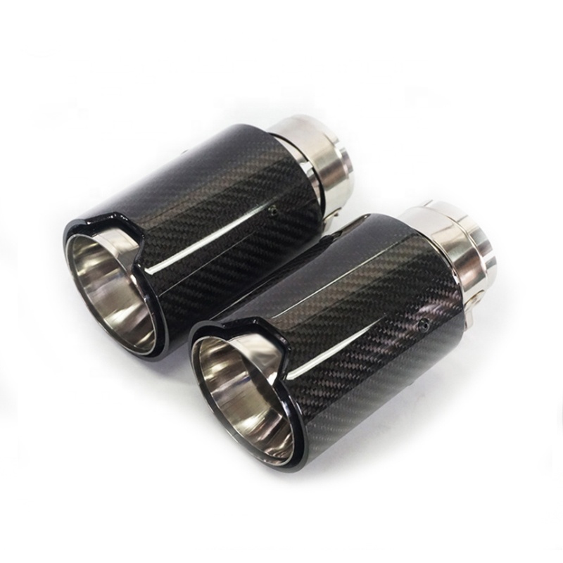 M эффективный глушитель из углеродного волокна, выхлопной наконечник, глушитель, труба Подходит для BMW серии 1234