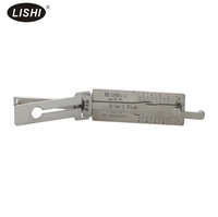 Outil LISHI HU100 2-en-1 pour le crochetage et le décodage de serrures automobiles en acier inoxydable pour Opel/Buick/Chevy, pour serruriers automobiles professionnels