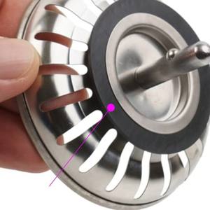 ラバーシールワッシャーガスケットOリングシールフランケバスケットストレーナープラグキッチンバスルームブラックシンクフィルターFor78 79 80 82 83 - Product Image 3