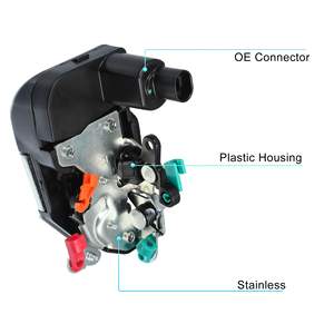 Pestillo de bloqueo de puerta delantera izquierda 4814167 4814167AB para Chrysler Cirrus 97-00 Stratus 97 Dodge Stratus 97-00 Plymouth Breeze 97-00 - Product Image 3