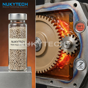 Granule de résine de polymère pur de granule de PEEK résistant aux hautes températures extrusion de moulage par haute résistance - Product Image 2