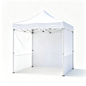 Carpa Plegable de Acero 3x3m al por Mayor, Impresión Personalizada, <span class=keywords><strong>Lona</strong></span> <span class=keywords><strong>Impermeable</strong></span> de Alta Calidad para Eventos Empresariales, Incluye Estacas y Cuerdas - Product Image 1