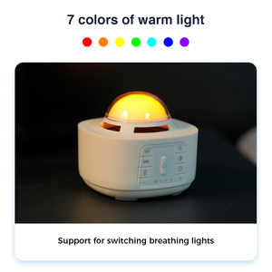Machine à <span class=keywords><strong>bruit</strong></span> blanc, apaisant sonore, veilleuse intelligente, lecteur <span class=keywords><strong>de</strong></span> thérapie, aide au sommeil personnalisée pour bébé, haut-parleur avec <span class=keywords><strong>bruit</strong></span> <span class=keywords><strong>de</strong></span> <span class=keywords><strong>pluie</strong></span> pour <span class=keywords><strong>la</strong></span> relaxation des enfants - Product Image 3