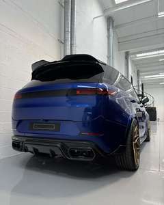 Kit carrosserie en fibre de carbone sèche de style UB pour <span class=keywords><strong>RANGE</strong></span> <span class=keywords><strong>ROVER</strong></span> <span class=keywords><strong>SPORT</strong></span> SV, lèvre avant, jupe latérale, diffuseur arrière, spoiler, capot, kit carrosserie large - Product Image 3