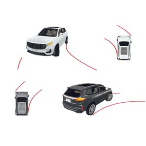 Phù hợp với ban đầu OEM màn hình cho Hyundai Santa Fe 360 độ Máy Ảnh 3D chim mắt nhìn toàn cảnh phía trước phía sau Surround ngược - Product Image 1