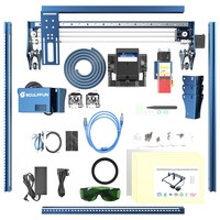 Machine de gravure laser SCULPFUN S30 Pro 10W avec assistance pneumatique automatique, mise au point laser de 0,06x0,08 mm, carte mère 32 bits