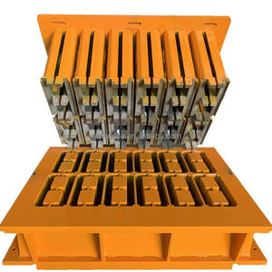 KBL Machinery Free Design Upgrade Laser gehärtete, hoch dichte Gras pflanz beton form für die <span class=keywords><strong>QT12</strong></span>-Zementziegelmaschine - Product Image 1