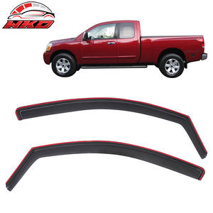Viseras para Ventanas de Nissan Titan 04-15, Cabina Extendida, Protección Contra Sol y Lluvia, 2 Piezas - Product Image 1