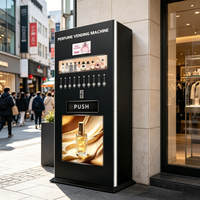 Distributeur automatique de parfum 2-en-1 et machine de vente 24h/24 sans personnel, personnalisable OEM pour entreprises