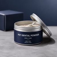 Poudre dentaire personnalisée pour chiens et chats, fabricant OEM ODM de poudre pour soins bucco-dentaires sous marque privée