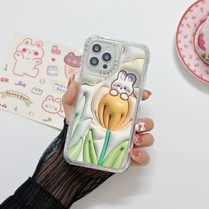 Funda transparente con estampado de dibujos animados 3D para Oppo RENO7 5G RENO7 LITE 5G Realme 9i <span class=keywords><strong>C11</strong></span> C21Y, a prueba de golpes, 3 en 1, 360 - Product Image 4
