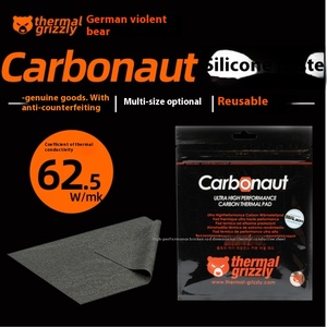 Almohadilla térmica de carbono <span class=keywords><strong>Grizzly</strong></span> 62,5 W/mK para CPU de escritorio Intel, rodamiento de bolas de conductividad térmica máxima para carcasa de ordenador - Product Image 2