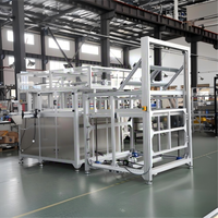 Machine d'emballage semi-automatique haute performance pour bouteilles en plastique avec emballage film/aluminium pour l'alimentation et les boissons (vente en gros)
