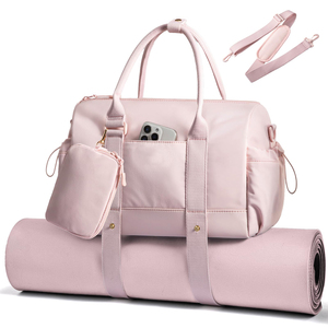 <span class=keywords><strong>Borsa</strong></span> Personalizzabile Rosa Leggera <span class=keywords><strong>per</strong></span> Tappetino Yoga, <span class=keywords><strong>Borsa</strong></span> da <span class=keywords><strong>Palestra</strong></span> con Tracolla <span class=keywords><strong>per</strong></span> Tappetino - Product Image 1