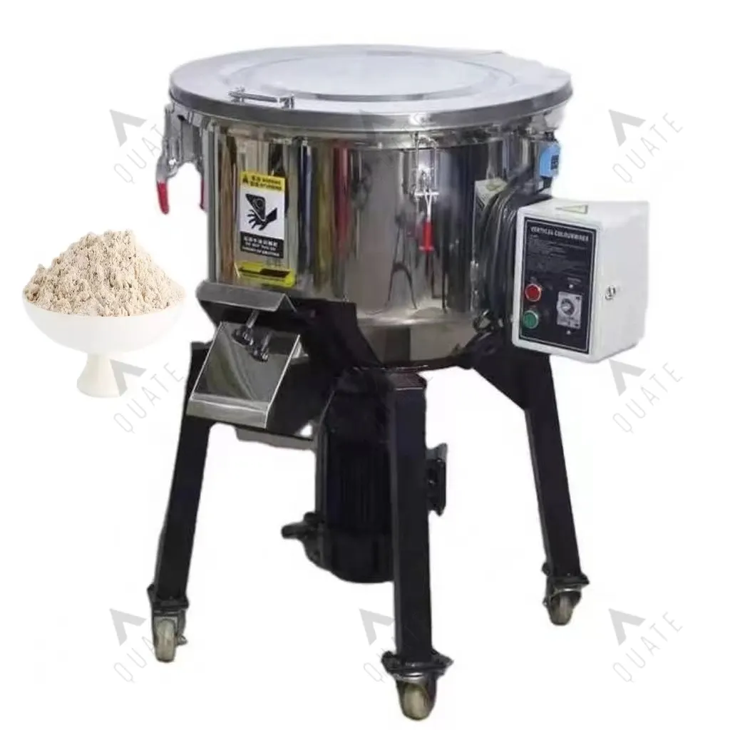 Uscita verticale smerigliatrice di alimentazione di colore polveriera macchina industriale miscelatore di polvere miscelatore miscelatore