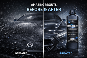 Recubrimiento Nano GRAPHONEX BOROPHENE para Superficies Pintadas de Autos Nuevos y Usados - Hidrofóbico Superior, Dureza 12, Larga Duración de 10 Años - Product Image 5