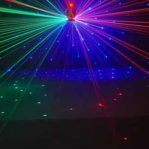 UNOXINE Projecteur à tête mobile LED DMX Flying Star Hammer pour spectacles sur scène, effet de faisceau RGBW pour clubs et hôtels - Product Image 6