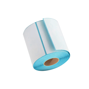 สติกเกอร์บาร์โค้ด4x6กันความร้อนกันน้ำขนาด100x150มม. แผ่นติดทนความร้อน - Product Image 1