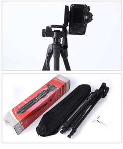 Trípode portátil WT-<span class=keywords><strong>3560</strong></span> de alta calidad, soporte de 3kg, aleación de aluminio, DLR - Product Image 1