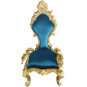 Negro Azul pedicura de China, Indonesia, El Rey León asiento de amor Loveseat rosa púrpura silla trono para la boda - Product Image 5