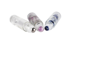 Sang Trọng 4Ml 6Ml 8Ml 10Ml 15Ml Rõ Ràng Hổ Phách Màu Xanh Sương Nước Hoa Tinh Dầu Cuộn Chai Thủy Tinh Với Nắp Tre - Product Image 5