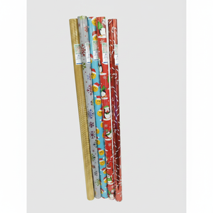 66 piezas/caja, 40 pies cuadrados. Papel de Regalo Navideño Recubierto, Papel Kraft Desechable para Envolver Regalos, Ropa y Envíos, Modelo 10346 - Product Image 4