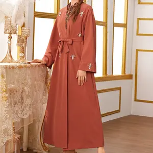 New Arrival Middle East Dubai Turkey Arabic Abaya Islamic Clothing Dress Women Fashion Muslim Moroccan Kaftan Jilbab