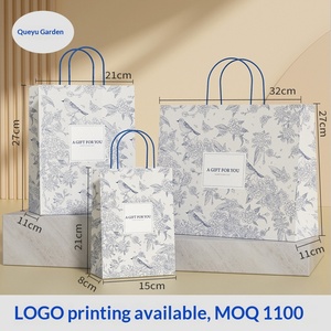 Sac cadeau et souvenir en papier kraft épais, personnalisable avec estampage à chaud, idéal pour l'emballage à emporter - Product Image 5