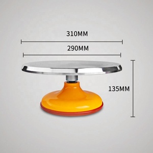 Hot Sale Aluminum Alloy <strong>Turning</strong> <strong>Table</strong> <strong>Cake</strong> Decorating Turntable Non-slip <strong>Cake</strong> Moulds Pastry Supplies <strong>Cake</strong> Turn <strong>Table</strong> - Product Image 4