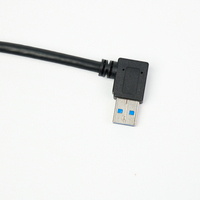 Cable USB OTG Personalizado en Ángulo, Macho a Hembra, USB 2.0/3.0, Cable de Extensión de Alta Frecuencia