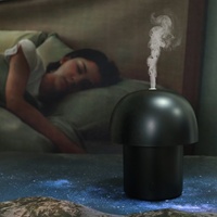 Nouvelle Arrivée Lampe de Bureau Portable en Forme de Champignon Diffuseur d'Arômes Humidificateur Ultrasonique USB Tactile avec Minuteur Machine d'Aromathérapie Portable