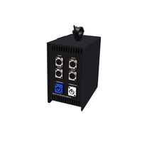 Contrôleur de lumière LED à pixels SD 404R 4 ports avec alimentation WS2812B WS2811 UCS1903 Bande LED RVB programmable Contrôleur Artnet DMX SPI