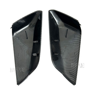 Chevrolet Malibu Carbon Fiber <b>Mirror</b> Covers 16-21 Full Set Left Right <b>Plastic</b> Reflector - Product Image 5