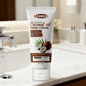 Private Label Wholesale Whitening and Moisturizing Personal Care Freeze-drying Coconut Oil Hand Care Cream