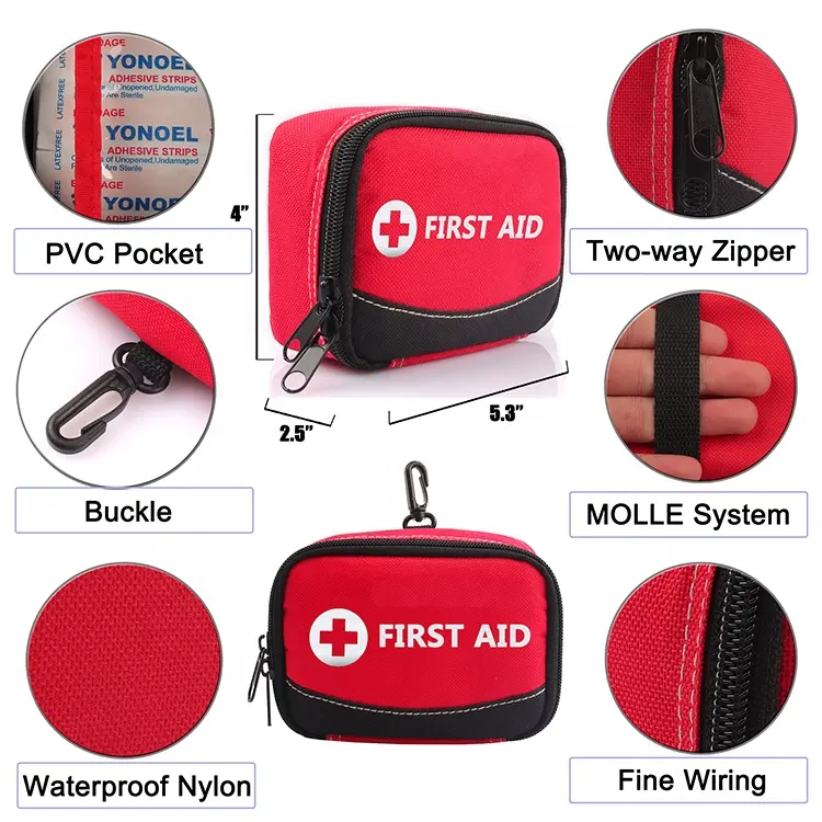 Mini Gifts Emergency First aid Bag Compact kit Medical First Aid Kit For Home Office Travel Outdoor