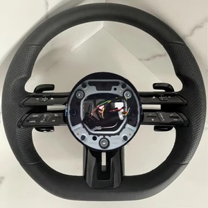 Volant en cuir Dragonfly classique adapté aux Mercedes Benzs <span class=keywords><strong>AMG</strong></span> <span class=keywords><strong>GT</strong></span> <span class=keywords><strong>63</strong></span> <span class=keywords><strong>S</strong></span> W205 W166 W177 W204 W217 W222 C63 E63 S63 - Product Image 1