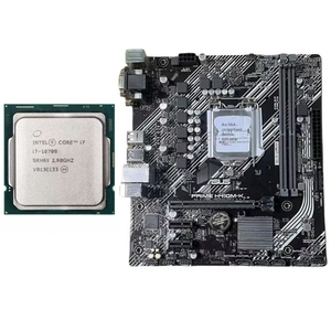 Placa Base para Computadora de Escritorio LGA1200 para ASUS H410M-F/<span class=keywords><strong>K</strong></span>/V3, Compatible con I3-10100, I5-<span class=keywords><strong>10400</strong></span>, I7-10700, Soporte para la 10ª Generación con Kit de CPU - Product Image 3