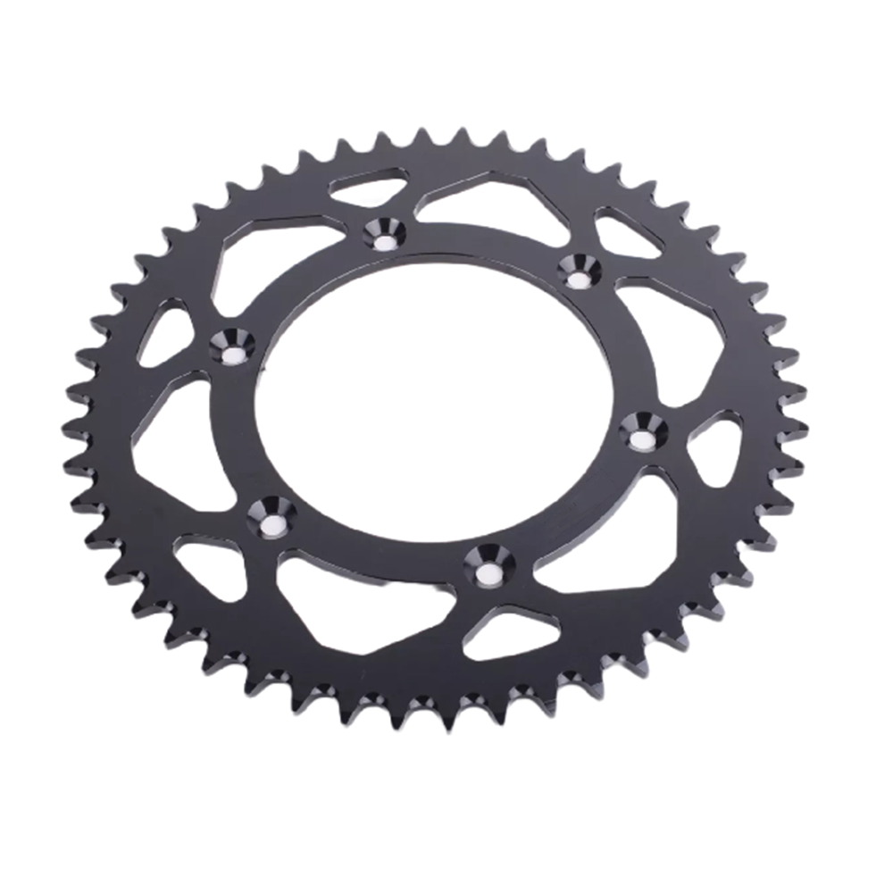 50T 52T Orange Offroad Motorcycle Dually Steel Ring Sprocket for