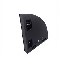 Écran LED créatif d'intérieur P2.5, écran LED semi-circulaire, haute luminosité, mur vidéo LED à louer pour les événements et la publicité